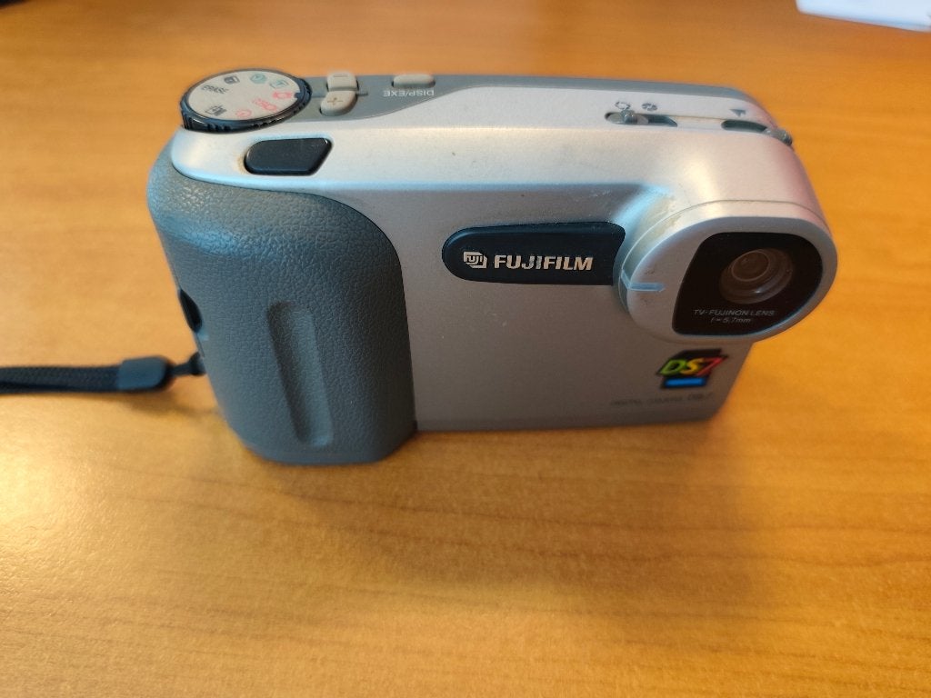 Fujifilm DS-7 camera met kaart, Audio, Tv en Foto, Gebruikt, Geheugenkaart, Ophalen of Verzenden, Fujifilm