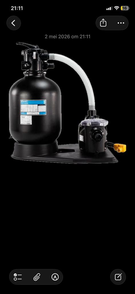 Pentair filter kit 6m3, Tuin en Terras, Ophalen, Nieuw