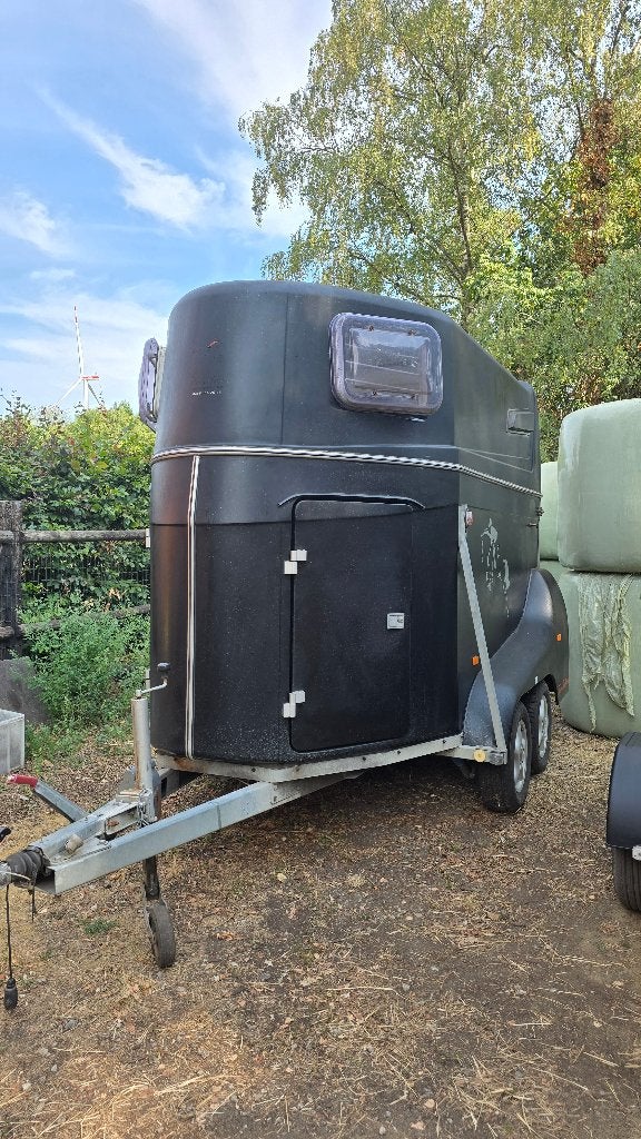 Paardentrailer, Ophalen, Gebruikt, Overige materialen, 2-paards trailer