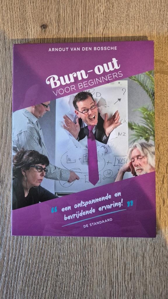 Burn-out voor Beginners DVD (Arnout Van Den Bossche), Alle leeftijden, Ophalen, Zo goed als nieuw