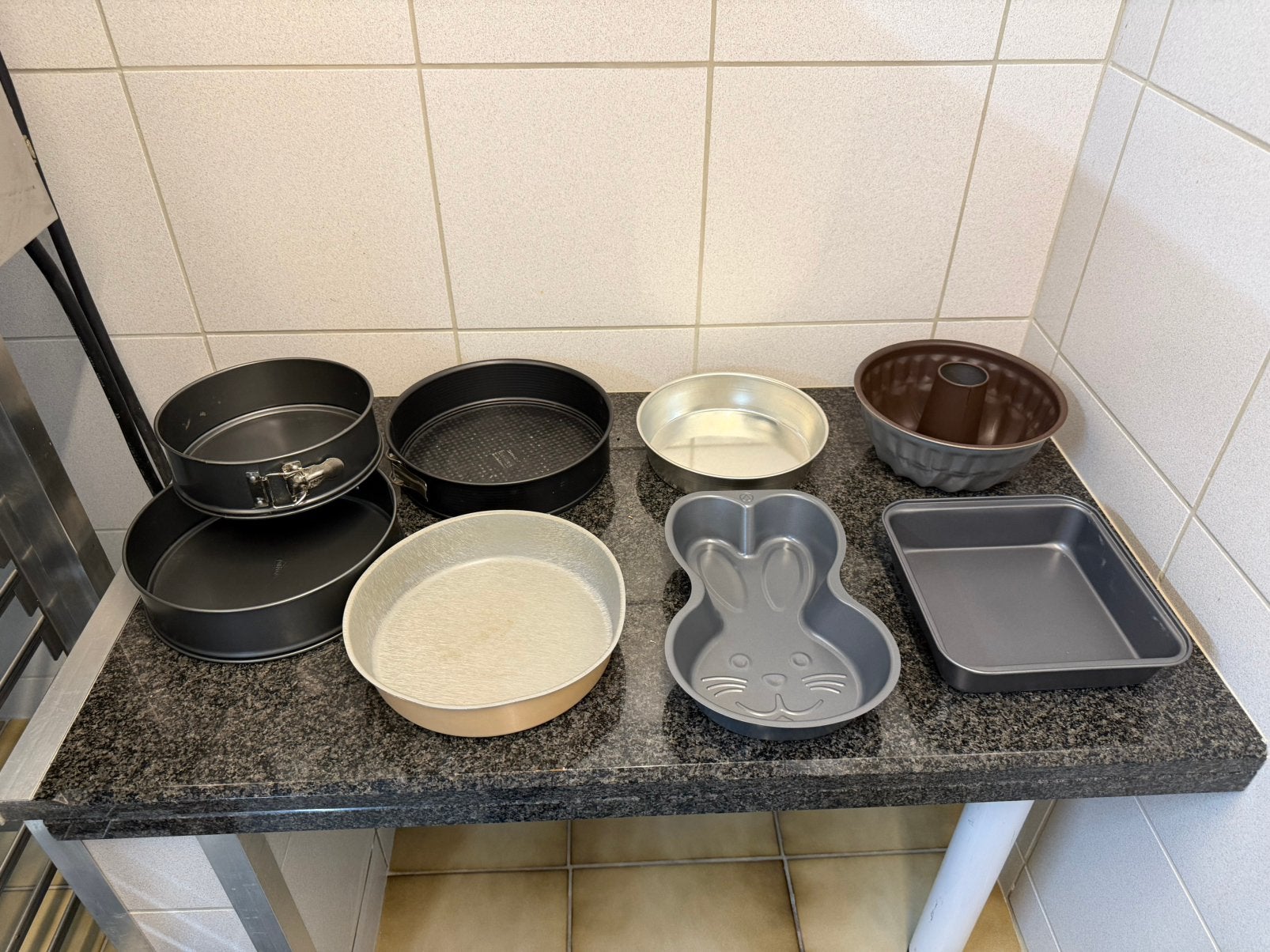 Bakvormen, Ophalen, Zo goed als nieuw