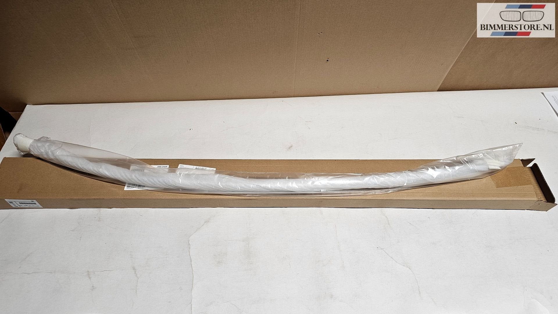Achterbumper chromen lijst BMW 5 serie G30 G31 LCi 51129464, -, Verzenden, Nieuw, Achter