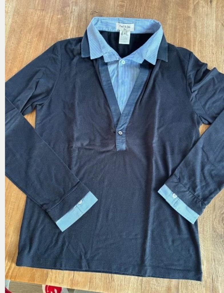 Vintage Paul & Joe maat 40, Maat 38/40 (M), Blauw, Ophalen of Verzenden, Zo goed als nieuw
