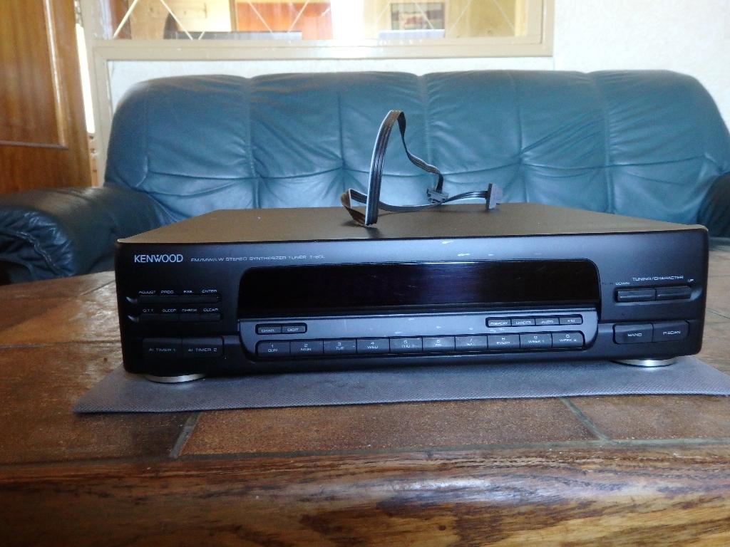 Synthétiseur et accordeur Kenwood, TV, Hi-fi & Vidéo, Tuners, Enlèvement ou Envoi, Comme neuf, Analogique