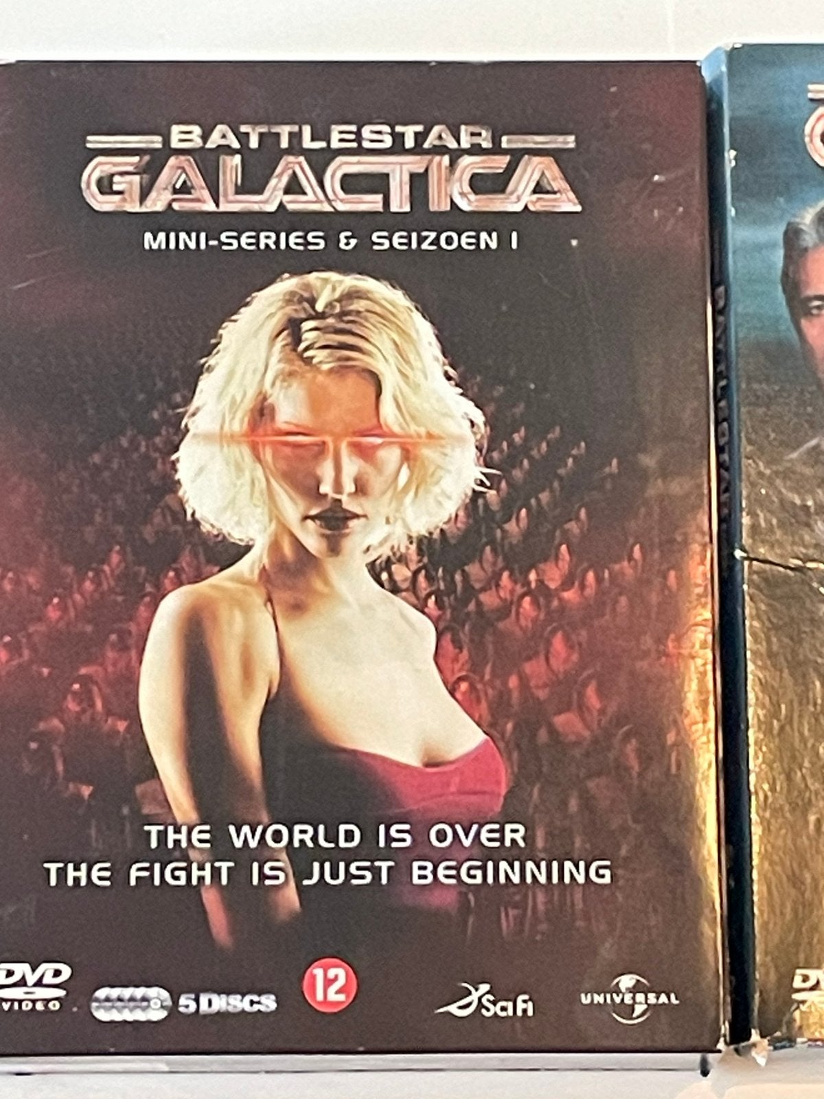 Battlestar Galactica Seizoenen 1-2-3 DVD, Gebruikt, Vanaf 16 jaar, Verzenden, Boxset