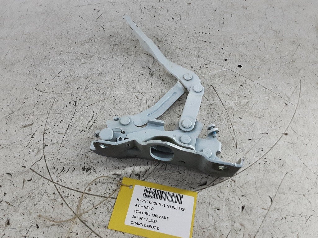CHARNIERE DE CAPOT DROIT Hyundai Tucson (TL), Hyundai Motor Deutschland GmbH, Kaiserleipromenade 5
63067  Offenbach am Main, DE
