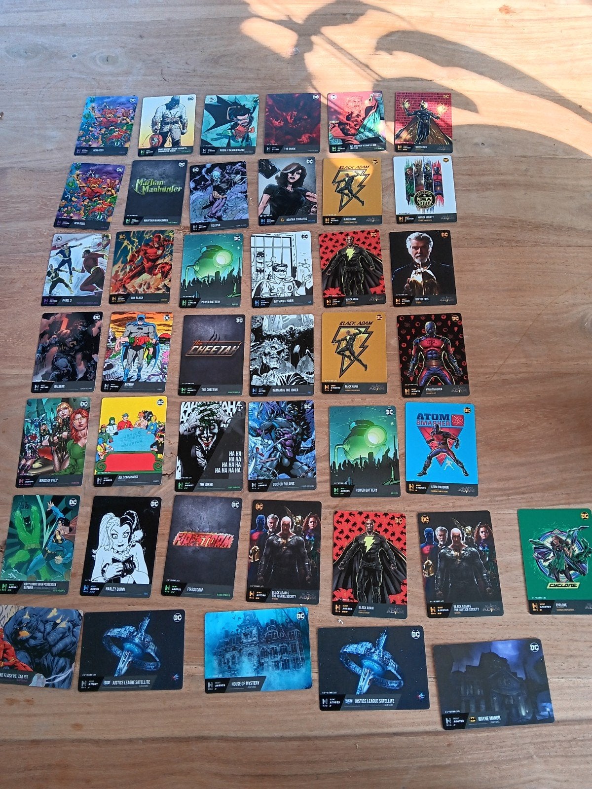 DC COMIC hro cards, Ophalen of Verzenden