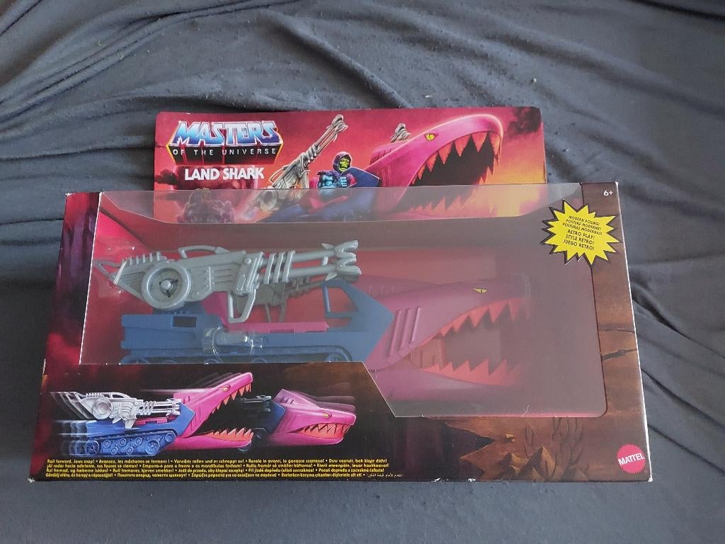 Masters of the universe land shark, Enlèvement, Neuf