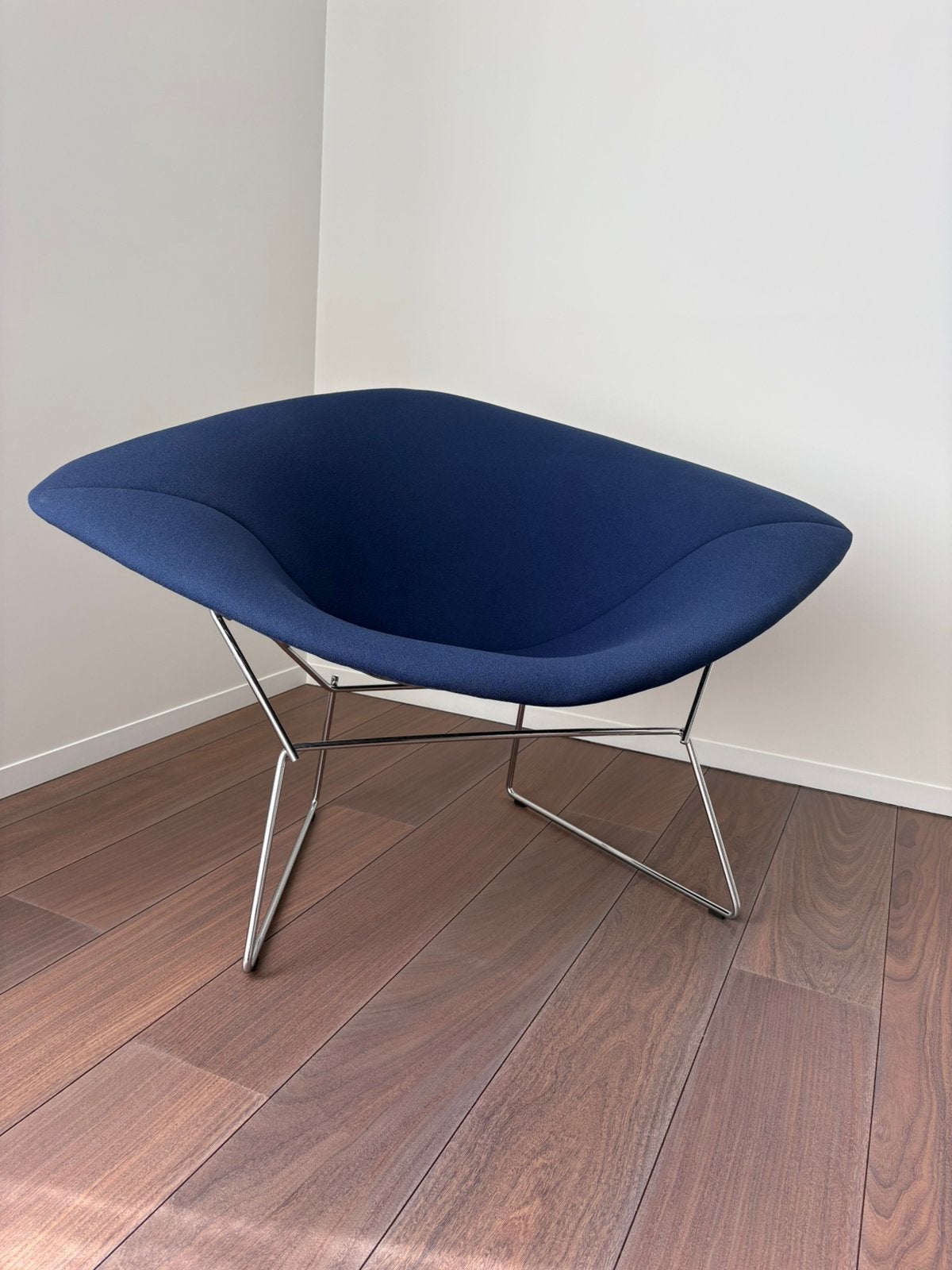 Chaise KNOLL Bertoia Diamond bleue, Enlèvement, Comme neuf