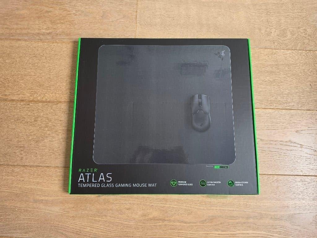 Tapis de souris en verre trempé Razer Atlas, Enlèvement ou Envoi, Gaming tapis de souris, Comme neuf, Razer