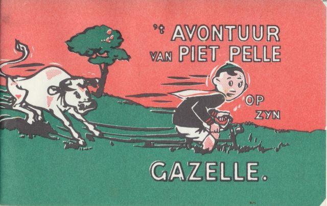 (r15) Gazelle, 't Avontuur van Piet Pelle op zijn Gazelle, Verzamelen, Verzenden, Gebruikt