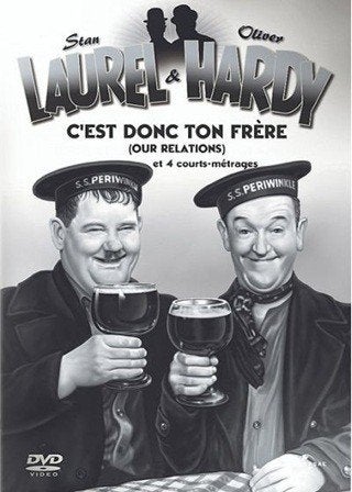 Laurel et Hardy "C'est donc ton frère" et 4 courts-métrages, Tous les âges, Envoi, Comme neuf, Autres genres