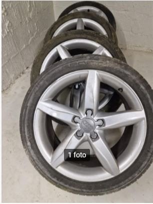 Originele Audi R18 velgen, Auto-onderdelen, Banden en Velgen, Ophalen, 18 inch, Velg(en), Personenwagen