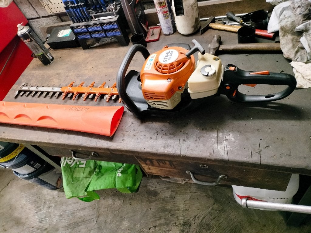 Stihl HS82R heggenschaar, Tuin en Terras, Ophalen, Gebruikt, Benzine, Stilh