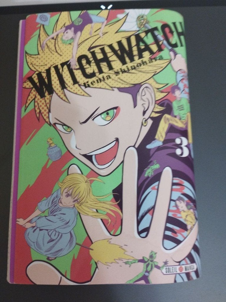 WITCH WATCH Tome 3 - Tres bon etat, Boeken, Stripverhalen, Eén stripboek, Zo goed als nieuw, Ophalen, Kenta shinohara