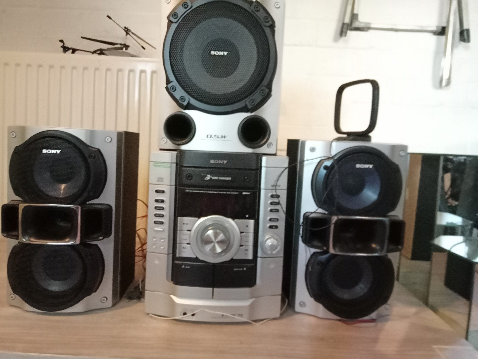 Sterio installatie Sony, Ophalen, Sony