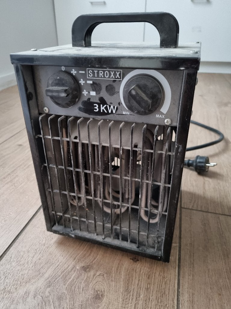 Draagbare verwarming Stroxx, Ophalen, Gebruikt