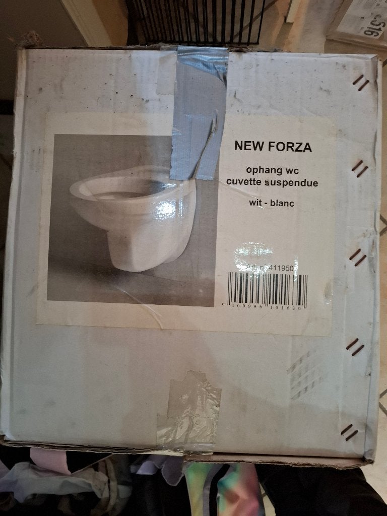 Wc pot, Ophalen, Nieuw, Toilet