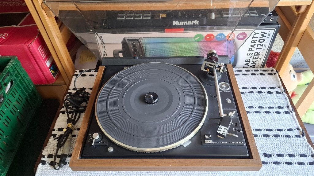 Vintage Dual Electronics CS 510-1 Belt Drive draaitafel, Audio, Tv en Foto, Ophalen, Dual