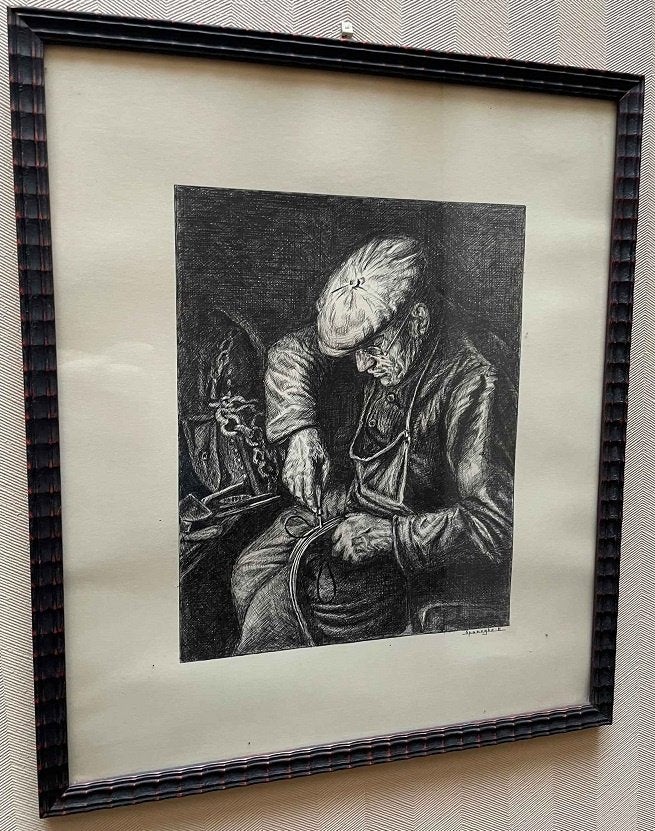 schilderij, Ophalen, Gelezen, Schilder- en Tekenkunst