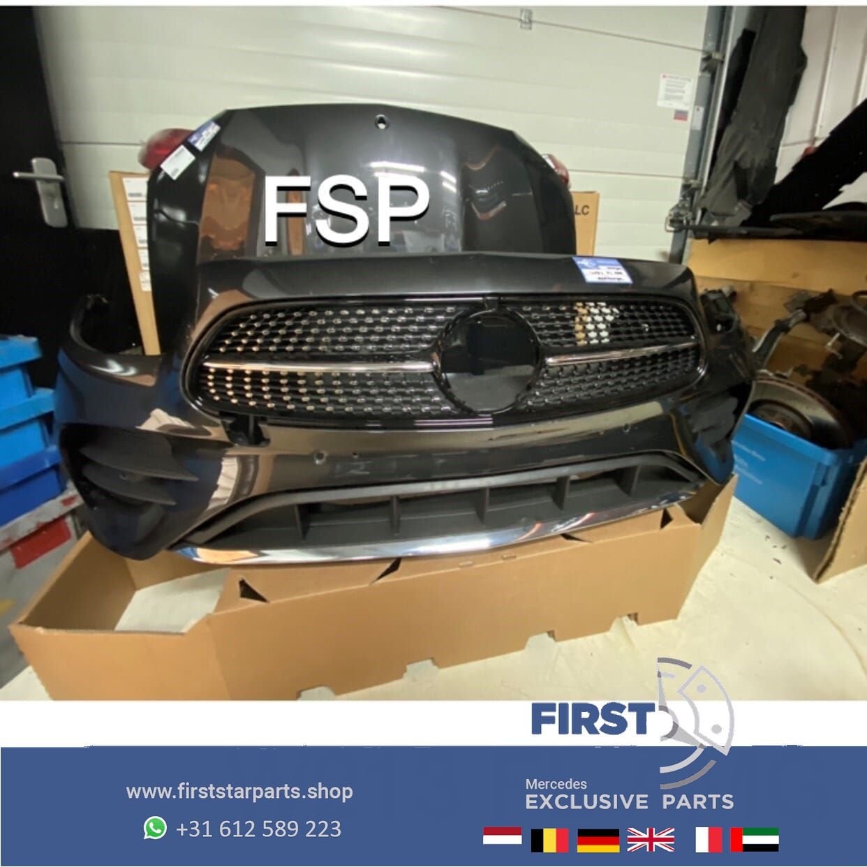 W213 S213 W238 FACELIFT 43 AMG VOORKOP Mercedes E Klasse 202, Utilisé, -, Avant, -