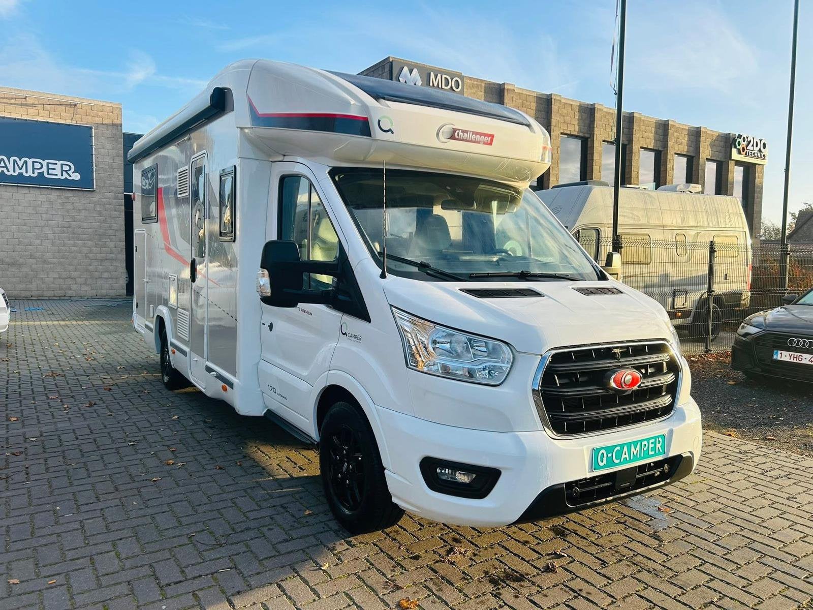 ‼️ford challenger ‼️AUTOMAAT‼️face to face‼️NIEUWSTAAT‼️, Caravans en Kamperen, Mobilhomes, Automaat, Ringverwarming, Ford, ABS