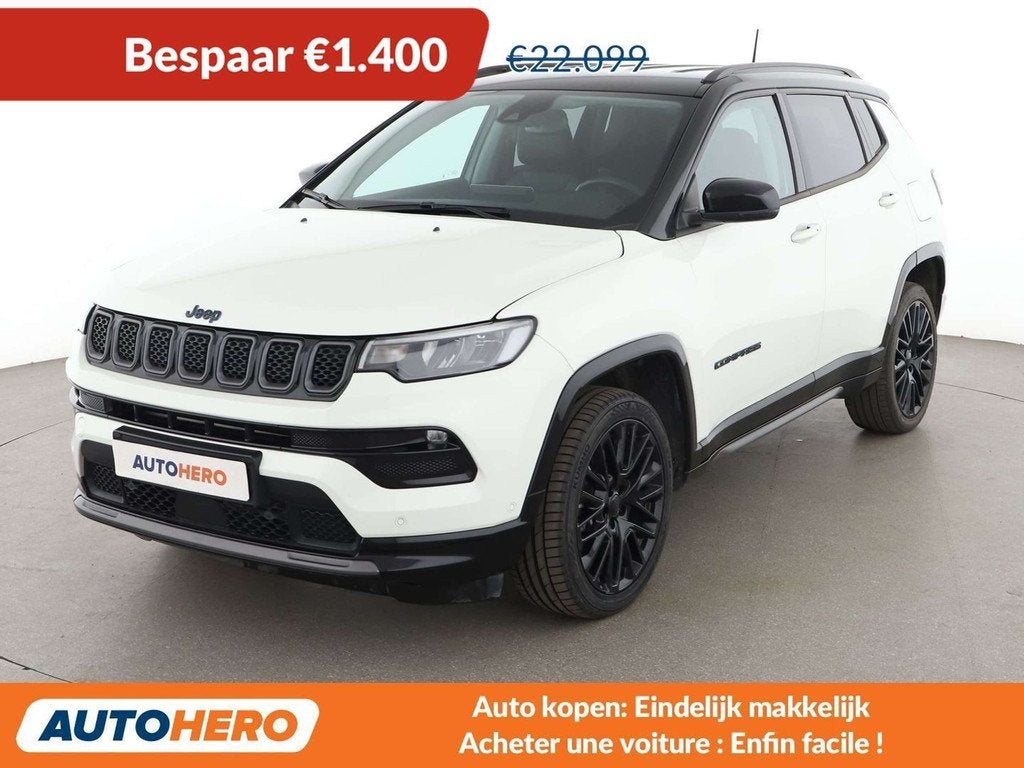 Jeep Compass 1.3 T4 4xe Plug-in Hybrid S (bj 2023), Auto's, Jeep, Automaat, 1935 kg, 5 zetels, Hybride Elektrisch/Benzine