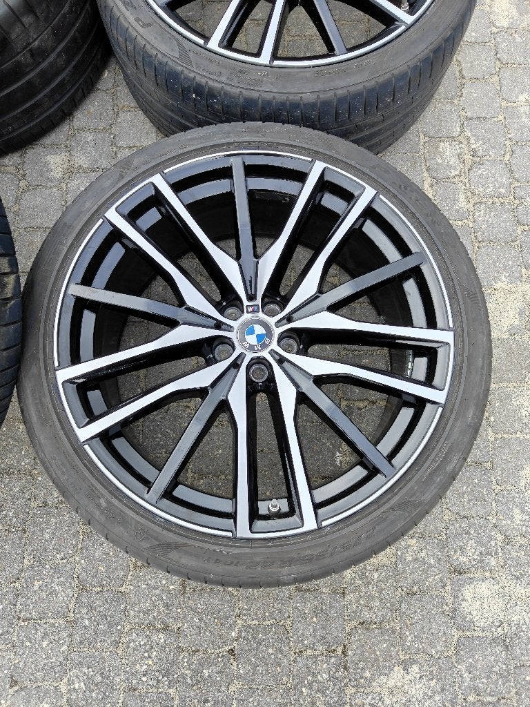 Jantes original BMW 742M 22 pouce - etat neuf, Autos : Pièces & Accessoires, Neuf, Pneus et Jantes, Véhicule de tourisme, Pneus été