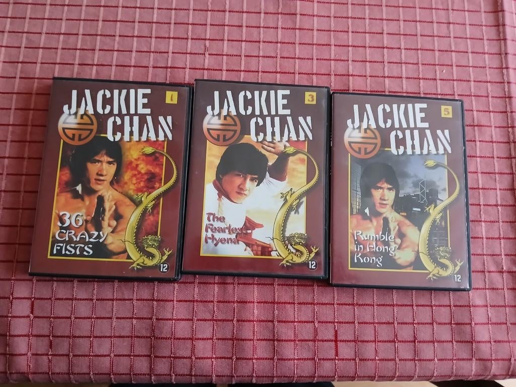 3 dvd's Jackie Chan, Ophalen of Verzenden