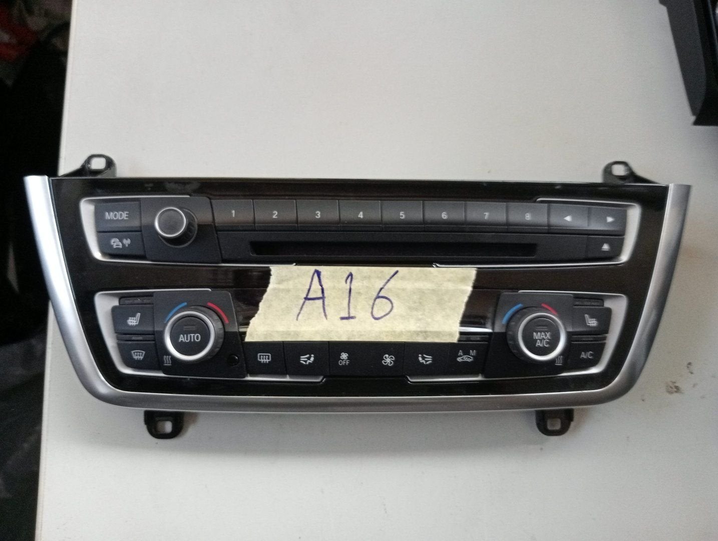 Bedieningspaneel airconditioning van een BMW M4, Gebruikt, -, -, Ophalen of Verzenden