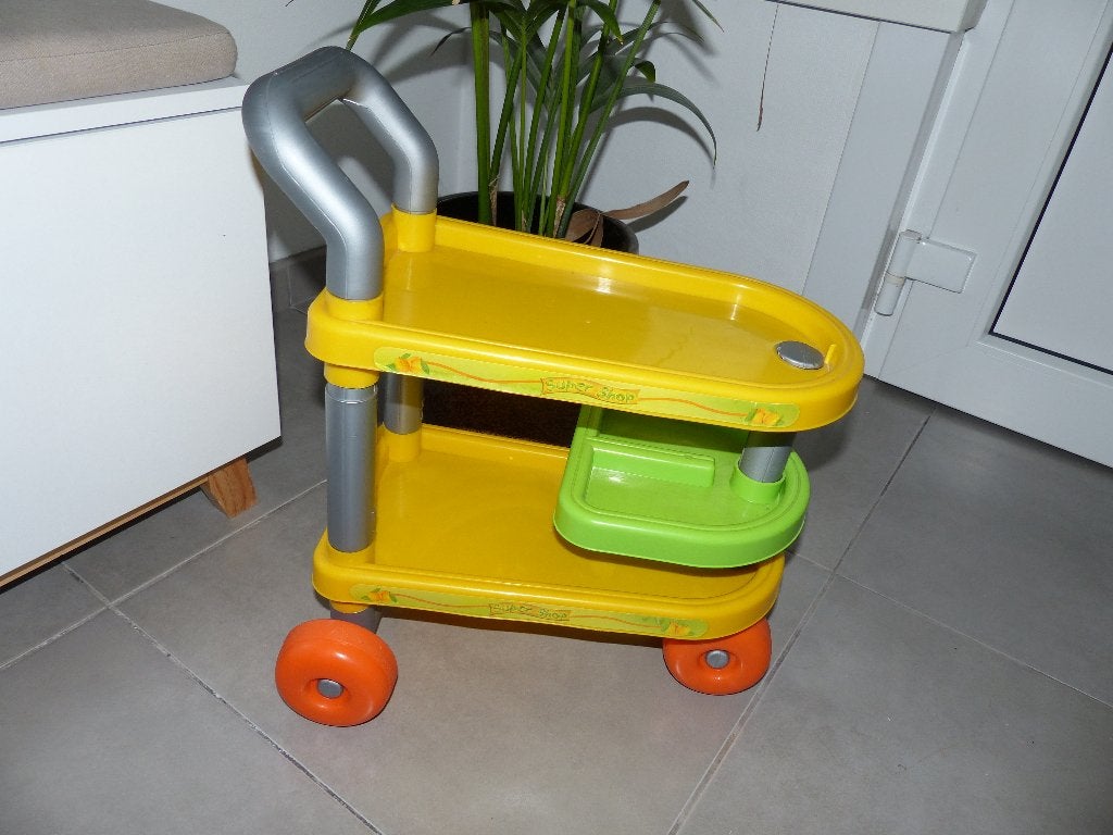 Leuk speelgoedkarretje / poetskarretje, Kinderen en Baby's, Ophalen of Verzenden, Gebruikt