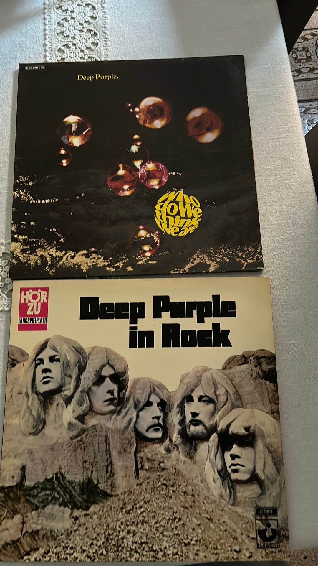 2 LP vinyl Deep Purple, CD & DVD, Vinyles | Hardrock & Metal, Housse de protection extérieure, Enlèvement, Comme neuf, EP