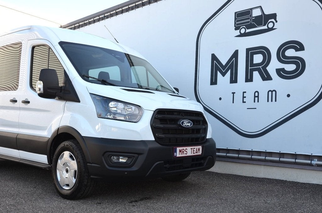 Ford Transit- Dubbelcabine- L3H2- Automaat- Nieuw- 35990+BTW, Achat, Euro 6, Entreprise, 7 places