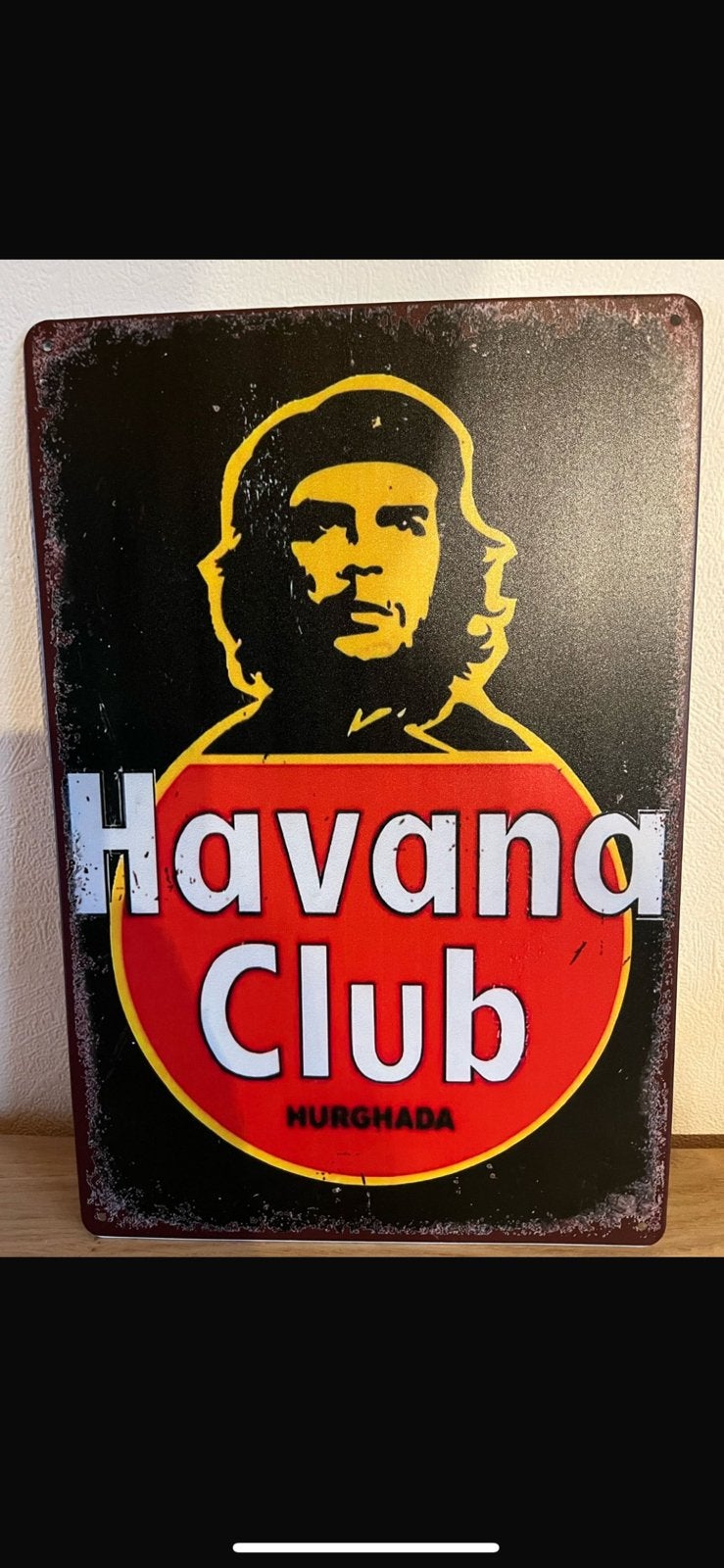 Plaque metallique Havana Club, Collections, Marques & Objets publicitaires, Enlèvement ou Envoi, Comme neuf