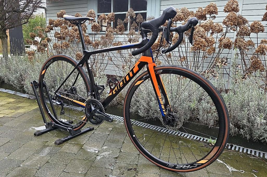 Giant TCR Adv. 1 Ultegra Disc Racefiets, Fietsen en Brommers, Ophalen, GEVL, Zo goed als nieuw, GEVL