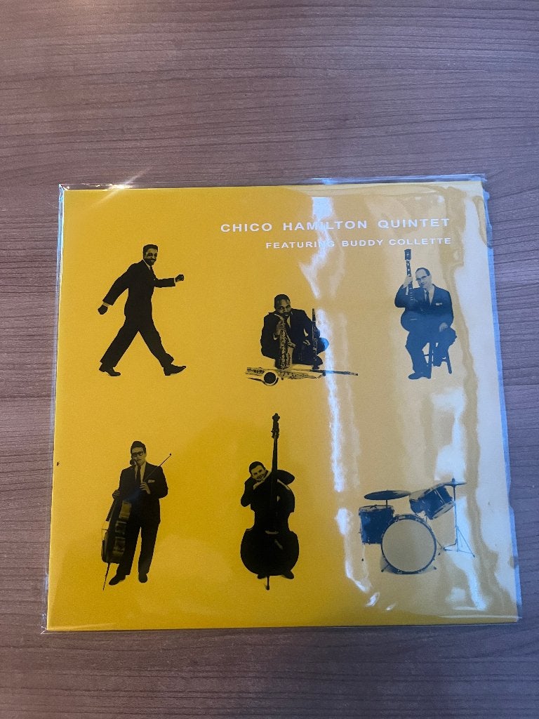 THE CHICO HAMILTON QUINTET, LP, Gebruikt, Ophalen of Verzenden, Beschermende buitenhoes