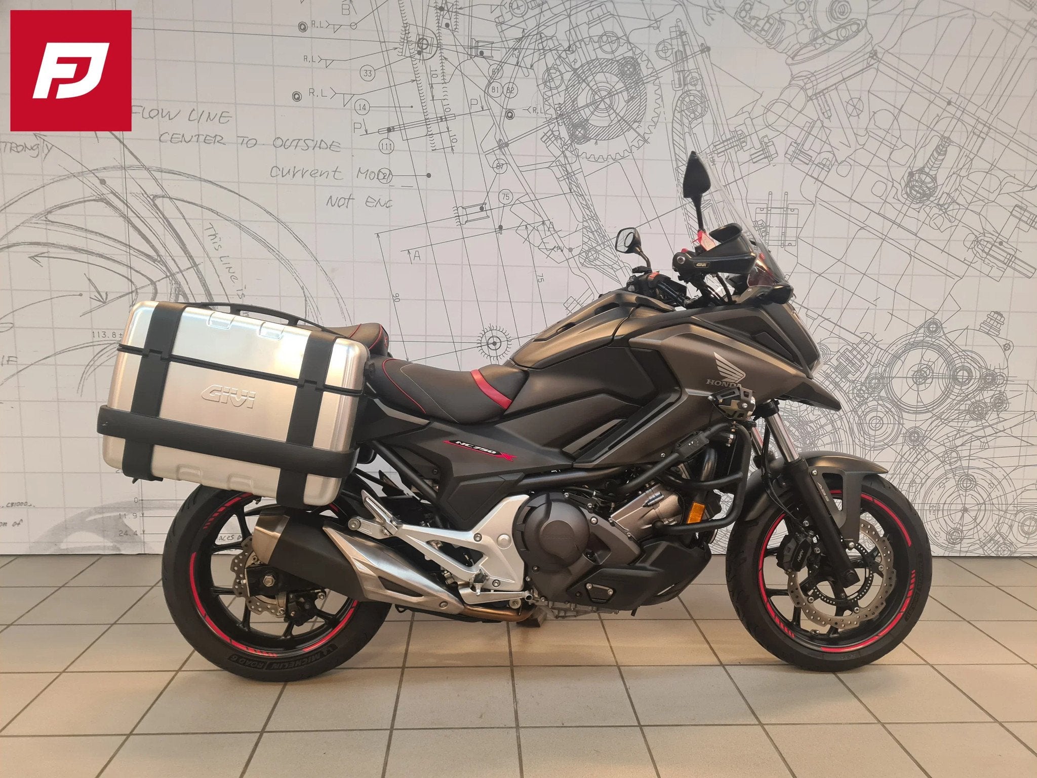 Honda NC750X DCT (année de construction 2019), Motos, Entreprise, Occasion, Plus de 35 kW, Automatique