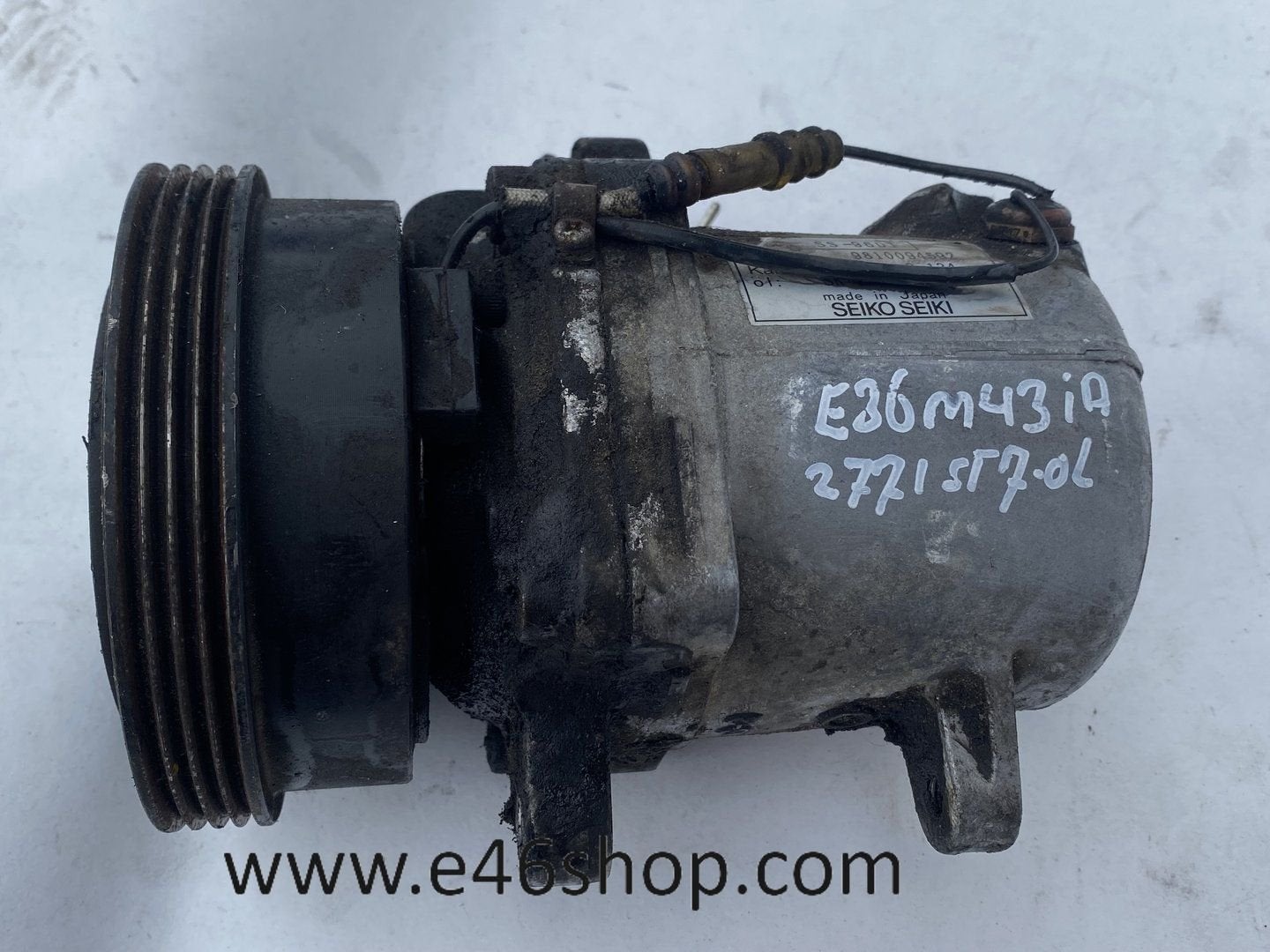 BMW E36 AIRCO POMP  M43 BENZINE MOTOR, Gebruikt, -, -, Ophalen of Verzenden