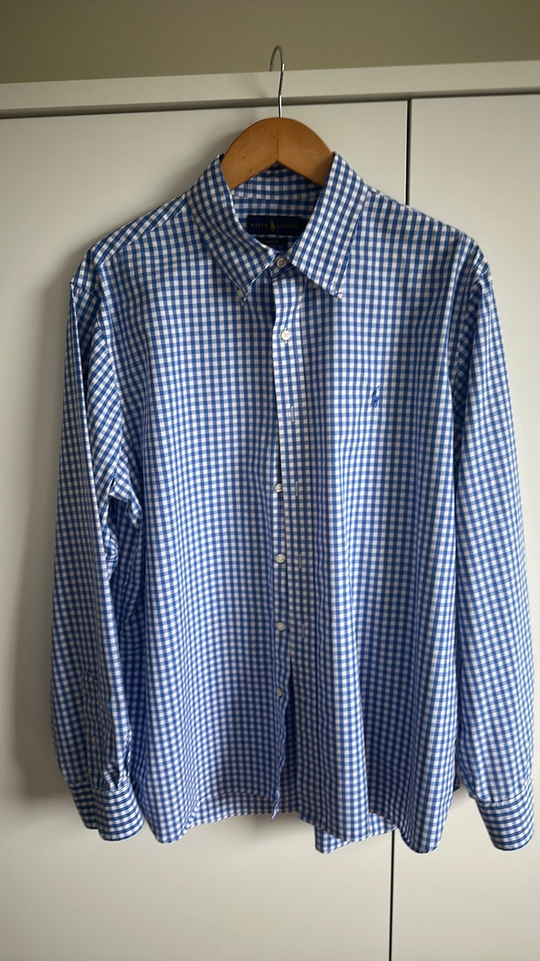 Herenhemd, Kleding | Heren, Overhemden, Ophalen, Zo goed als nieuw, Blauw, Halswijdte 43/44 (XL)