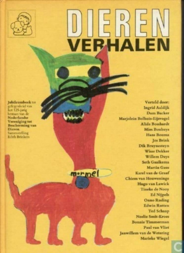 Dierenverhalen - Jubileumboek Ned.Ver.tot Besch. van dieren, Boeken, Ophalen of Verzenden, Zo goed als nieuw, Meerdere auteurs