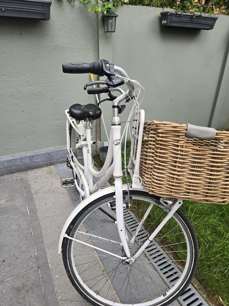 Oxford damens fiets, Ophalen