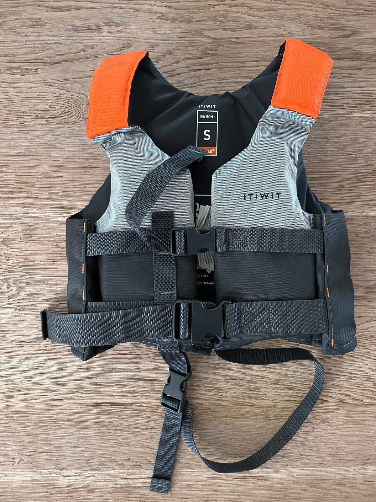 ITIWIT zwemvest maat S (25-40kg), Watersport en Boten, Watersportkleding, Ophalen, Zo goed als nieuw, Kind, Reddingsvest of Zwemvest