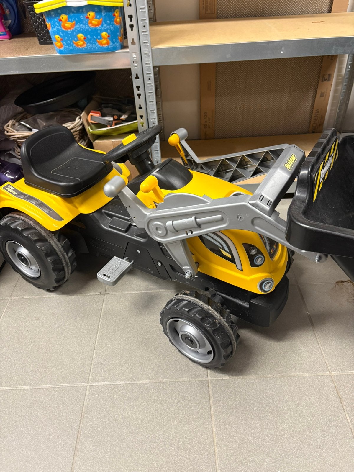 Bulldozer en jouet, Enlèvement, Utilisé, Avec chariot ou remorque