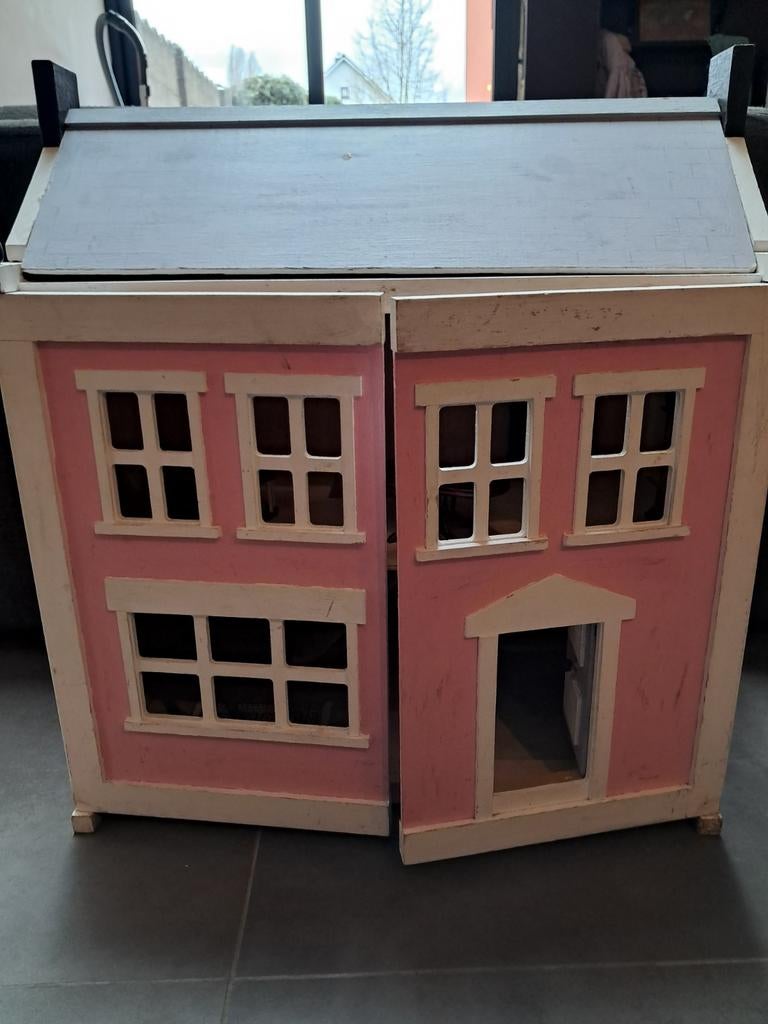 Houten poppenhuis (vintage), Verzamelen, Ophalen