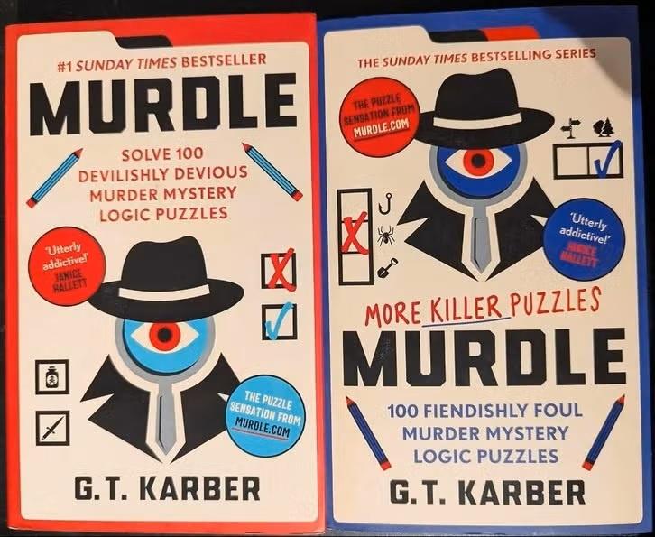 Murdle puzzelboeken (Engels), Ophalen of Verzenden, Nieuw, Puzzelboek
