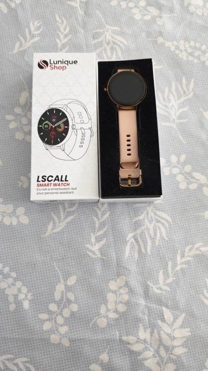 montre connectée couleur rose pour femme, Ophalen of Verzenden, Conditie, Gebruikt, Roze