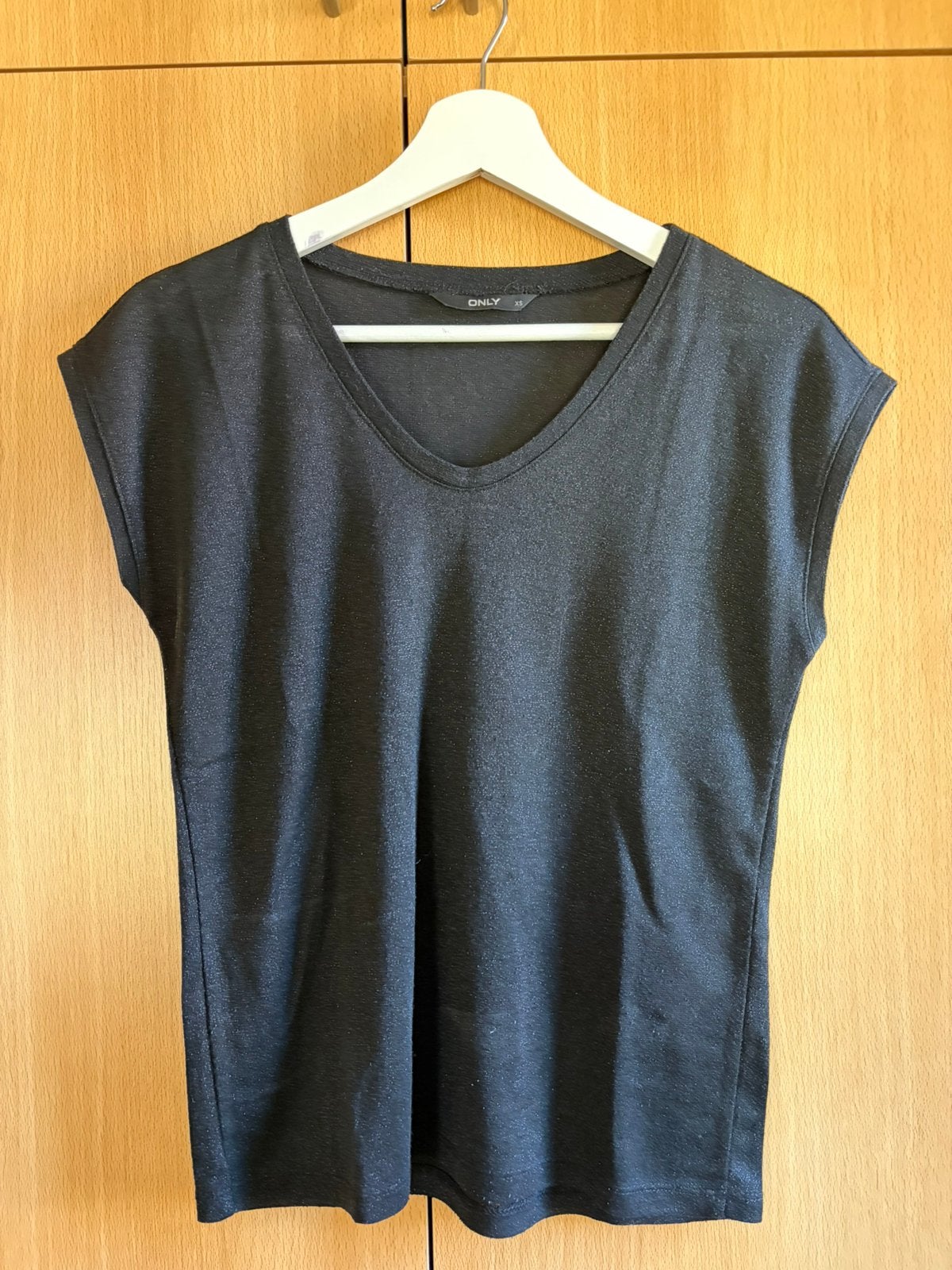 Zwarte t-shirt Only maat XS, Zwart, Ophalen of Verzenden, Korte mouw, Maat 34 (XS) of kleiner