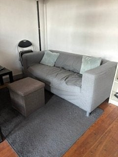 Zetel, Huis en Inrichting, Zetels | Zetels, Ophalen, Gebruikt, 150 tot 200 cm, Tweepersoons