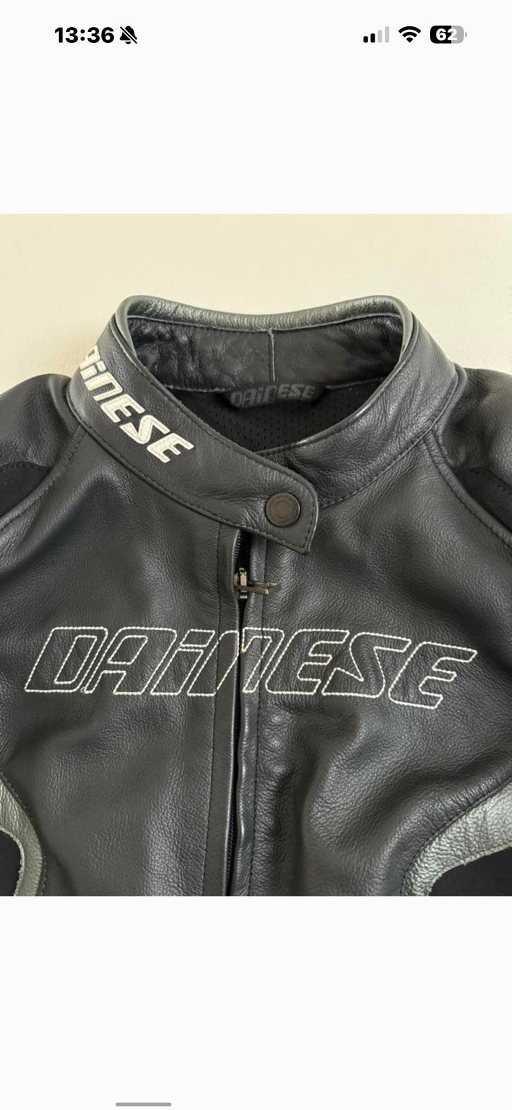 Dainese lederen damesjas Maat 48 small-medium, Ophalen of Verzenden, Nieuw zonder kaartje, Dames, Jas | leer
