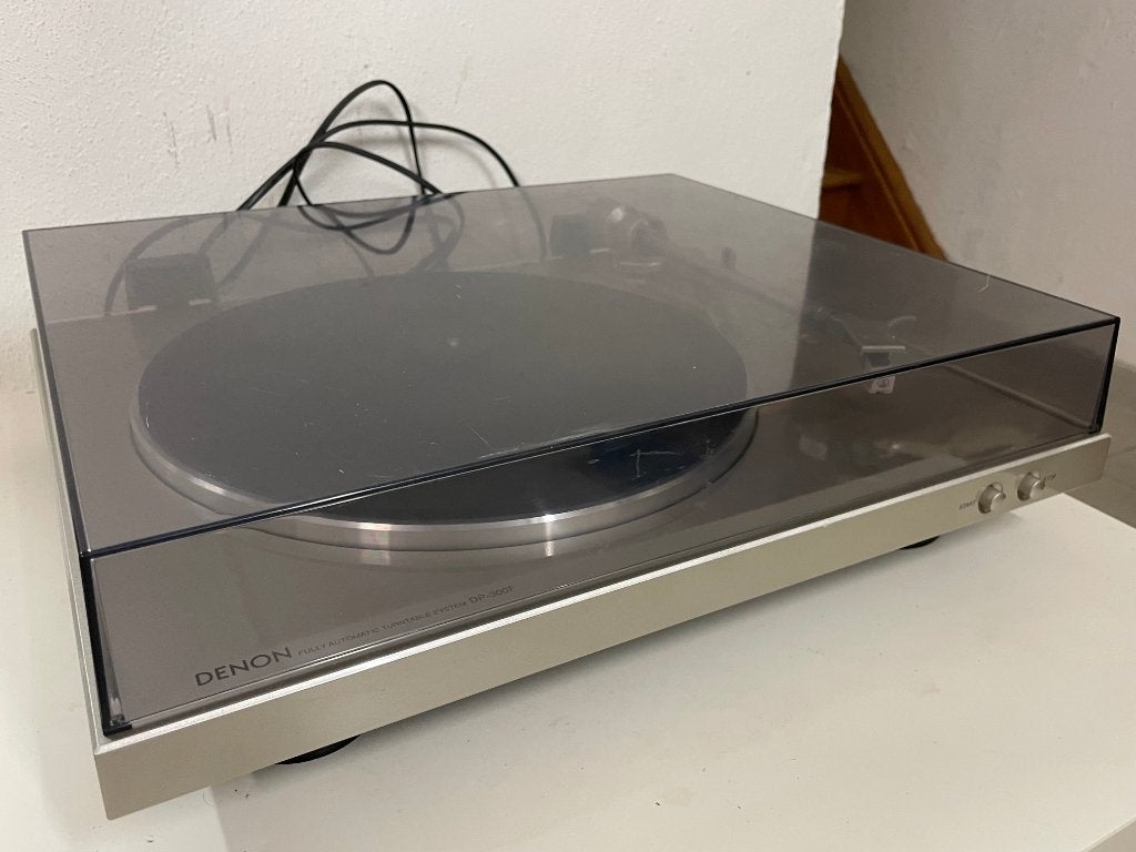 Tourne-disque Denon DP-300F, Autres marques, Tourne-disque, Reconditionné, Enlèvement